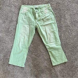 Mint Crop Pants
